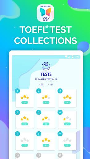 Reading - TOEFL® Prep Tests - Image screenshot of android app