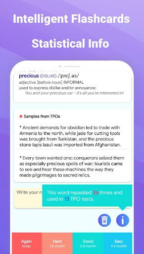 Vocabulary for TOEFL® - TPO® - Image screenshot of android app