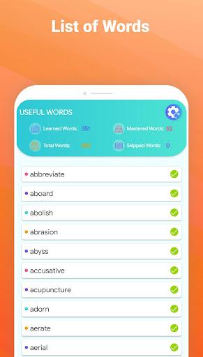 Vocabulary for TOEFL® - TPO® - Image screenshot of android app