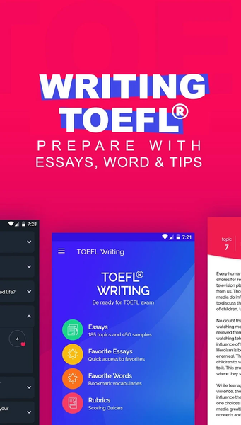 Writing - TOEFL® Essay 2024 - عکس برنامه موبایلی اندروید