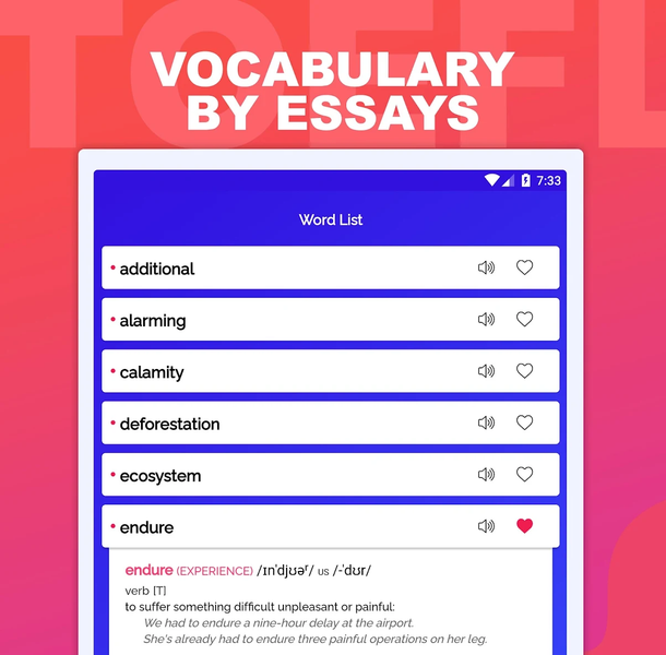 Writing - TOEFL® Essay 2025 - Image screenshot of android app