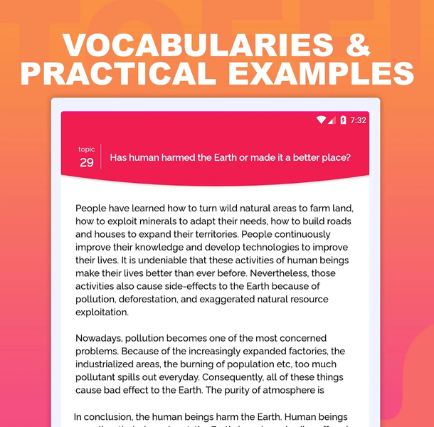 Writing - TOEFL® Essay 2025 - Image screenshot of android app