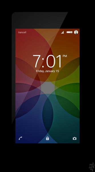 OS Xperia Theme - Image screenshot of android app
