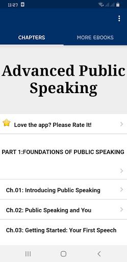 Advanced Public Speaking - عکس برنامه موبایلی اندروید