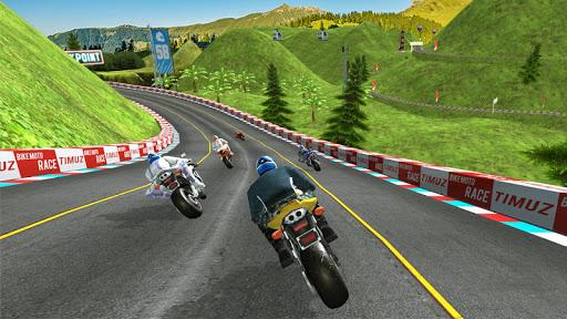 Bike Race Moto - Gameplay image of android game