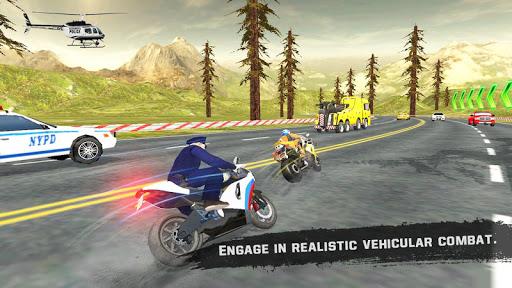 Bike Police Chase - Gameplay image of android game