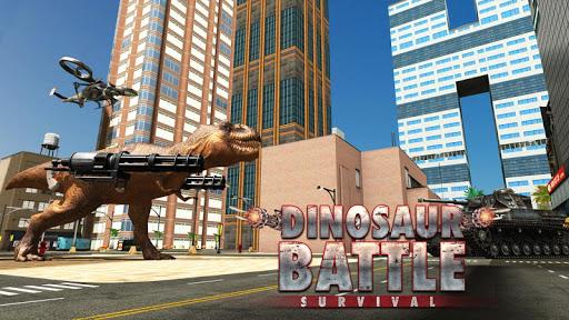Dinosaur War - BattleGrounds - عکس بازی موبایلی اندروید