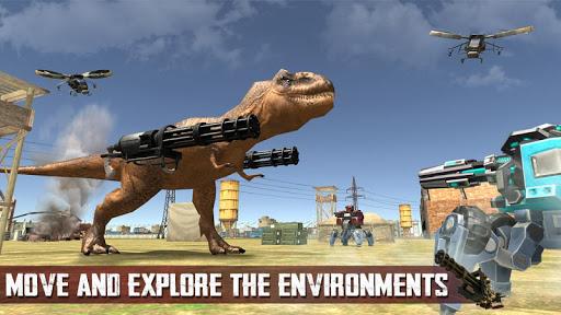 Dinosaur Battle Survival Game - Gameplay image of android game