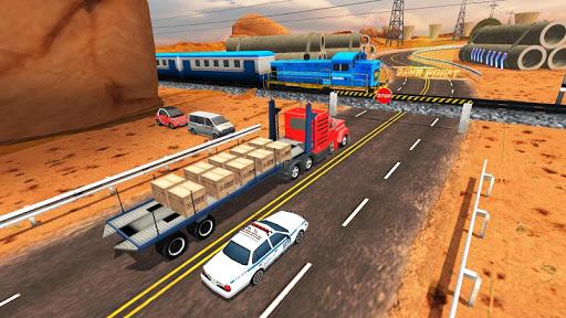 Euro Truck Sim 2022 Truck Game - Gameplay image of android game