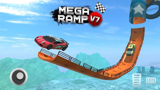 Mega Ramp Car Racing V7 - Image screenshot of android app