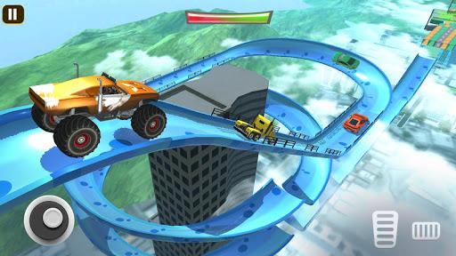 Mega Ramp Car Racing V7 - Image screenshot of android app