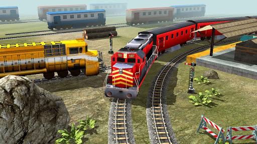 Train Racing Game 2022 Offline - Gameplay image of android game