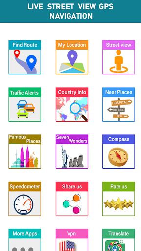 Live Street View GPS Map Navigation & Directions - عکس برنامه موبایلی اندروید