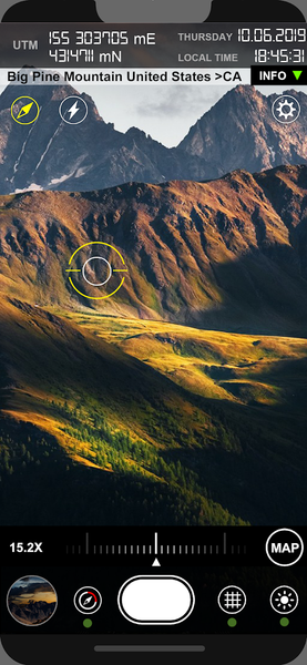 Compass ۲۲G (GPS Camera) - عکس برنامه موبایلی اندروید