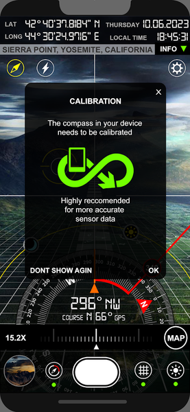 Compass 22G (GPS Camera) - Image screenshot of android app