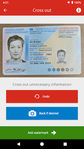 KopieID - Image screenshot of android app