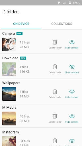 MiGallery - Image screenshot of android app