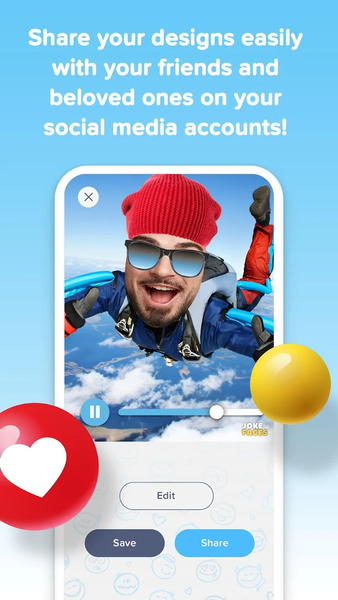 JokeFaces - Funny Video Maker - Image screenshot of android app
