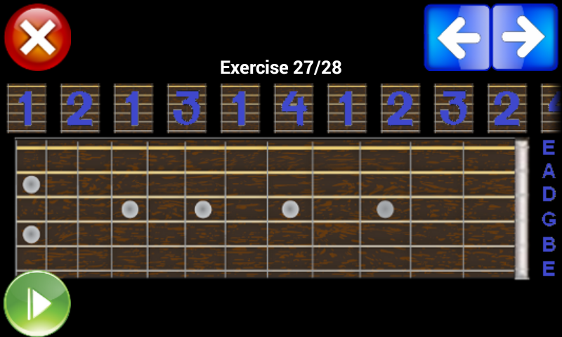 Guitar Exercises - عکس برنامه موبایلی اندروید
