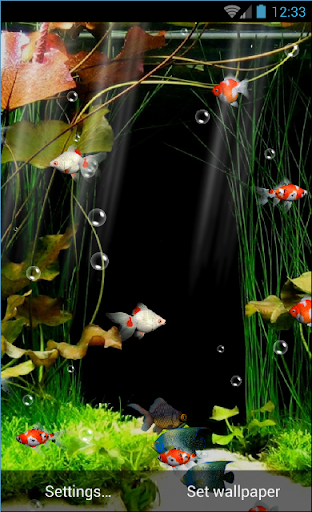 Aquarium Live Wallpaper - عکس برنامه موبایلی اندروید