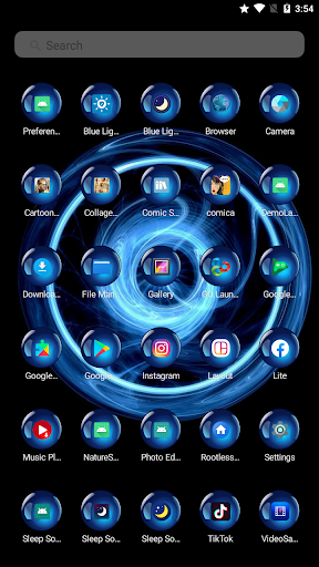 Launcher New 2020 Theme - 3D Version & icon packs - عکس برنامه موبایلی اندروید