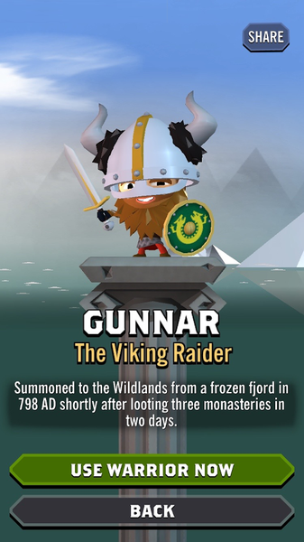 Warriors Duel - Gameplay image of android game