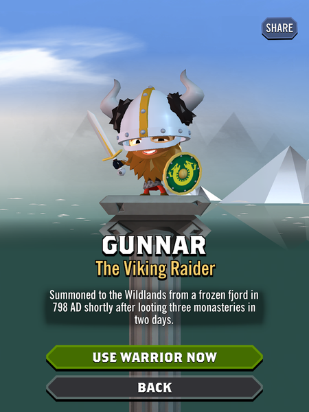 Warriors Duel - Gameplay image of android game