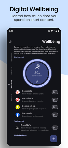 Mindful : Focus & Screen Time - عکس برنامه موبایلی اندروید