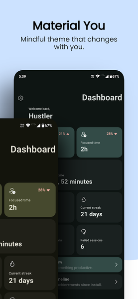 Mindful : Focus & Screen Time - عکس برنامه موبایلی اندروید