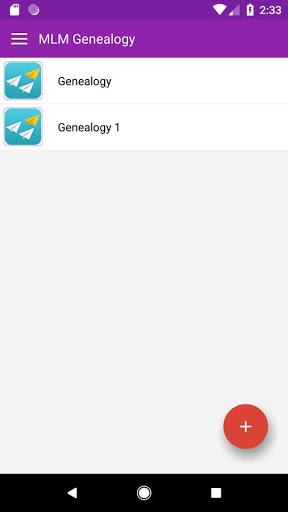 MLM Genealogy - Mind Map - عکس برنامه موبایلی اندروید