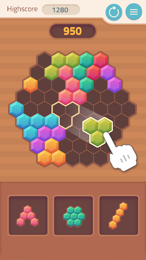 Triangles & Blocks - Gameplay image of android game