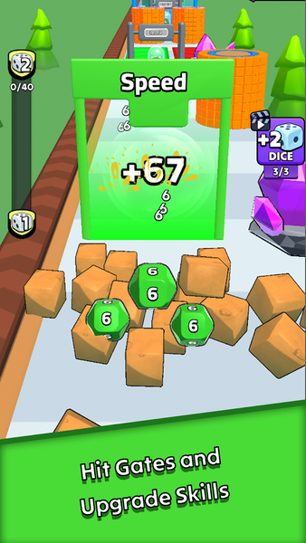 Nice Dice 3D - عکس بازی موبایلی اندروید