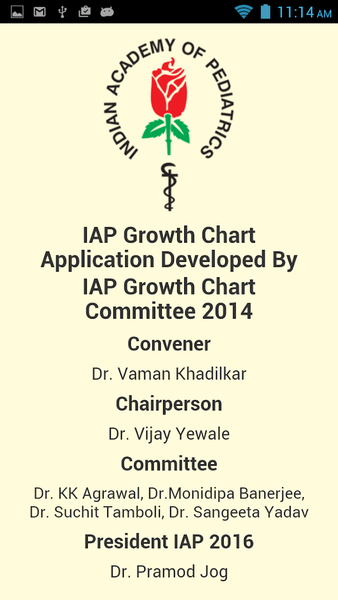 IAP Growth Chart Application - عکس برنامه موبایلی اندروید