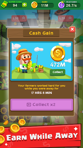 Idle Farming - Farm Tycoon - Gameplay image of android game