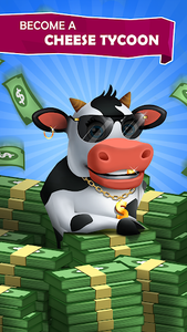 Idle Cow Clicker Games Offline - Gameplay image of android game