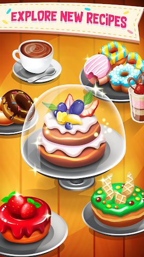 Donut Factory Tycoon Games - Gameplay image of android game