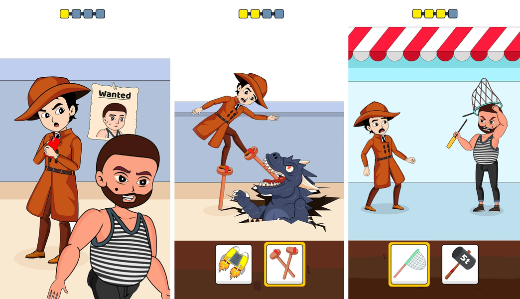 Detective IQ ۲: Catch Thieves - عکس بازی موبایلی اندروید