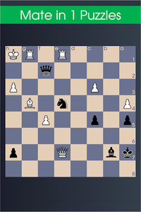 Rated mate in 2 chess puzzles.
