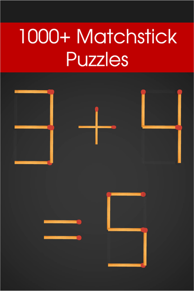 Matchstick Puzzle Game | Match - عکس بازی موبایلی اندروید
