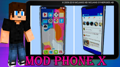 Mod Phone X MCPE - Gameplay image of android game