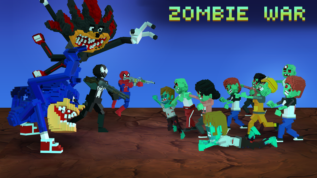 City Craft: Zombie War - Gameplay image of android game