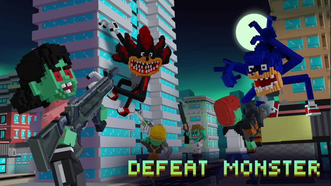 City Craft: Zombie War - Gameplay image of android game