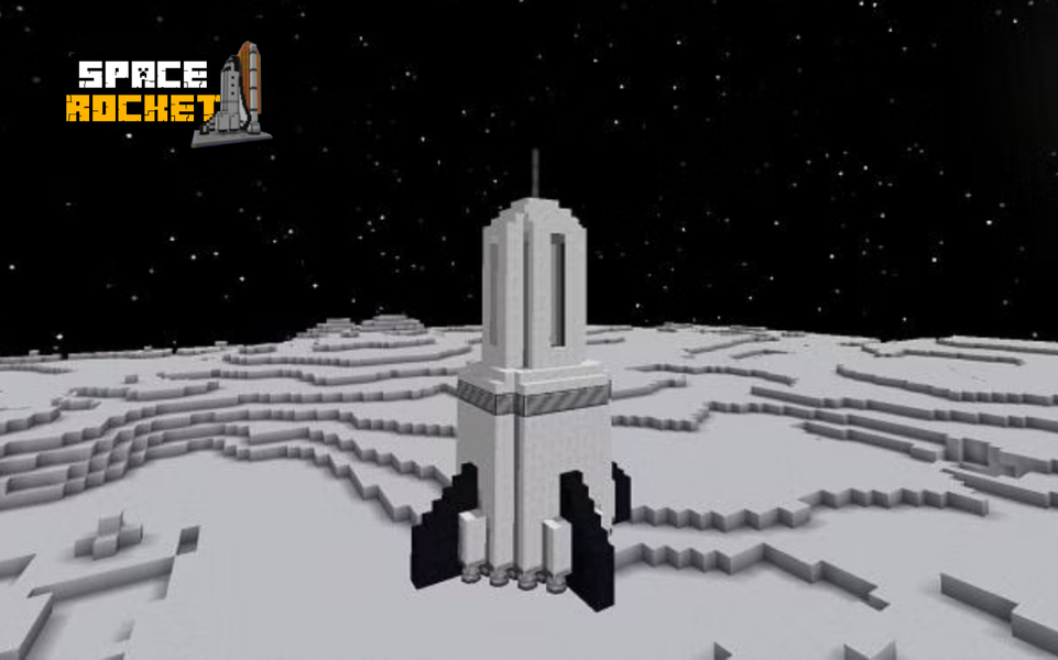 Space Rocket Mod for Minecraft - Image screenshot of android app