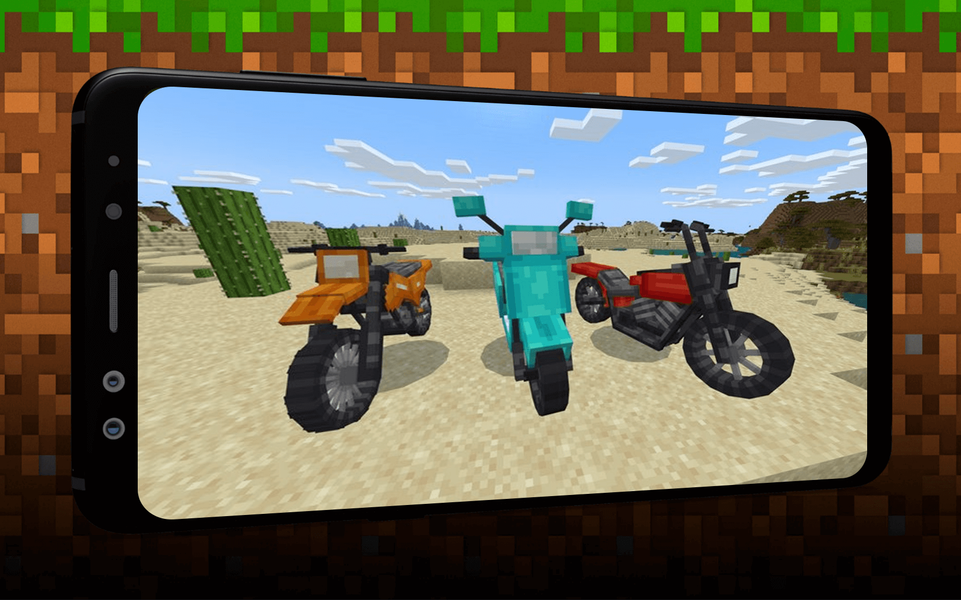 Bike Motor Mod for Minecraft - عکس برنامه موبایلی اندروید