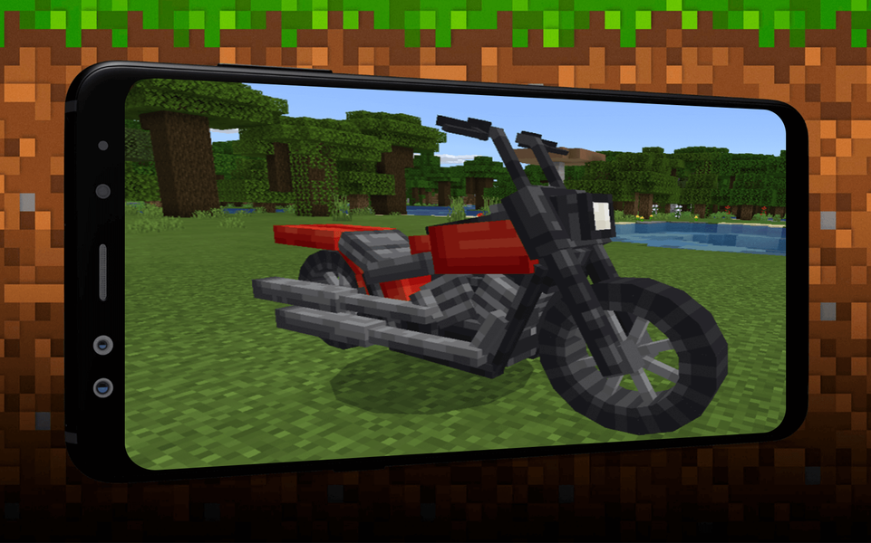 Bike Motor Mod for Minecraft - عکس برنامه موبایلی اندروید