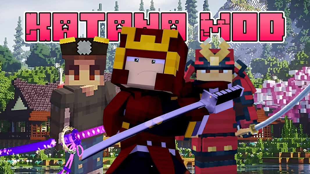 Katana Sword Mod for Minecraft - عکس برنامه موبایلی اندروید