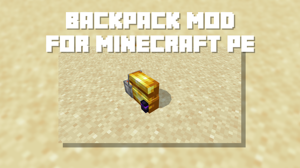 Backpack Mod for Minecraft - عکس برنامه موبایلی اندروید