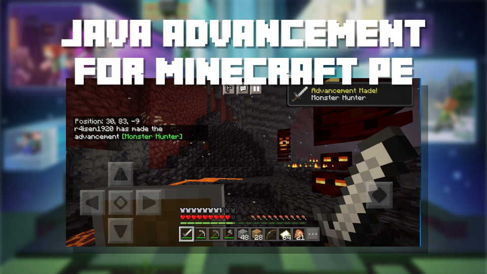 Advancement Mod for Minecraft - Image screenshot of android app