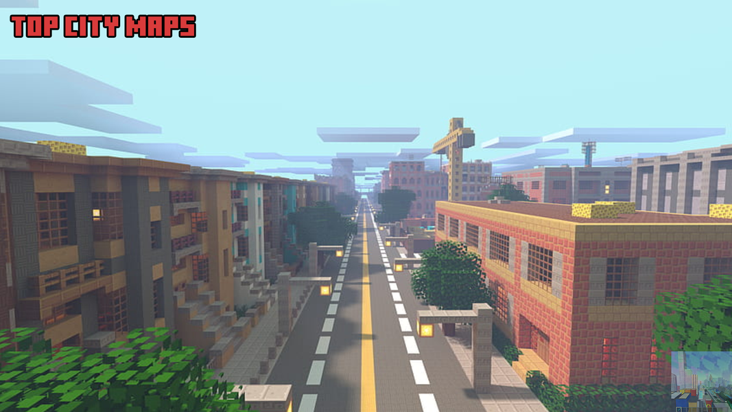 City Maps For Minecraft - عکس برنامه موبایلی اندروید