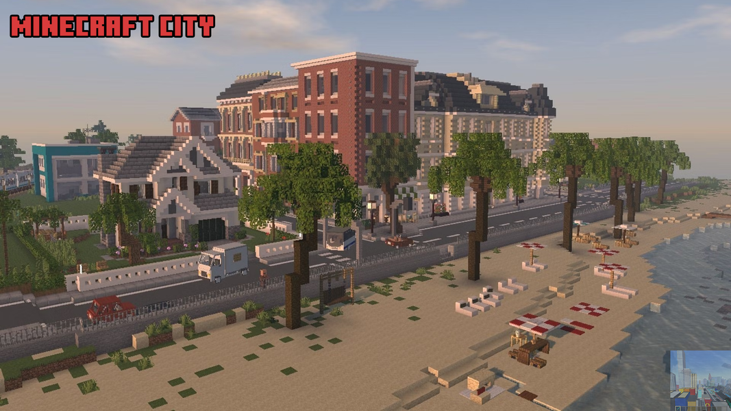 City Maps For Minecraft - عکس برنامه موبایلی اندروید